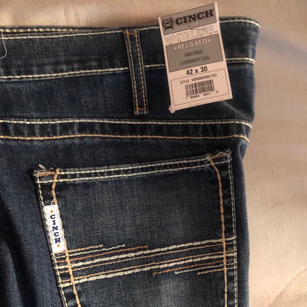 NWT Cinch white label Men’s Jeans